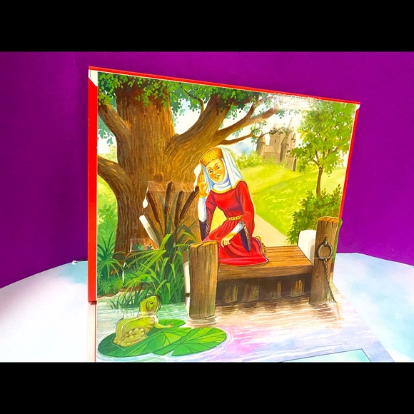 SLEEPING BEAUTY VINTAGE 90s COLLECTABLE HARDCOVER POP -UP STORYBOOK - Picture 9 of 15